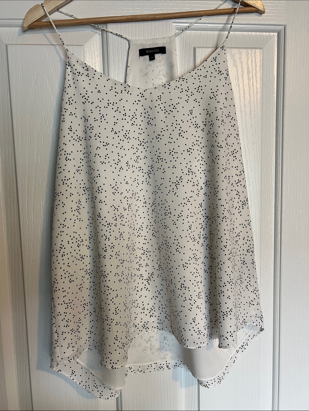 RW&Co Polka Sot sleeveless top